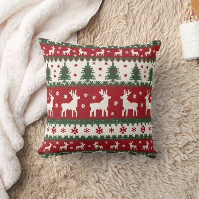 Coussin Reindeer Christmas Pillow (Couverture)