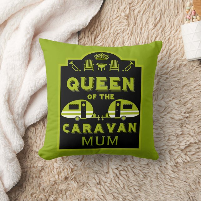 Coussin Reine de la Caravane (Couverture)