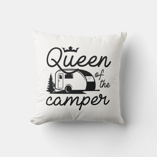 Coussin Reine Du Camper (Recto)