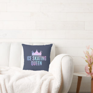 Coussin Reine du patinage sur glace - Amateurs de patinage
