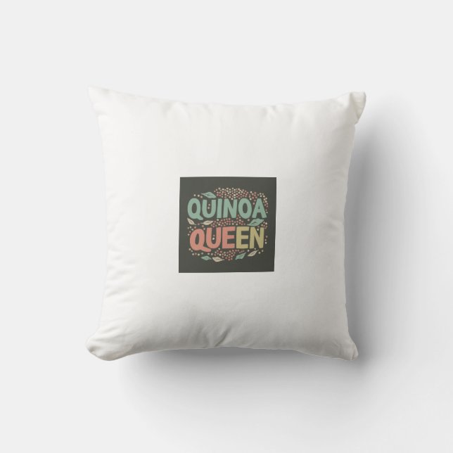 Coussin Reine du quinoa (Recto)