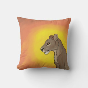 Coussin Reine Lioness