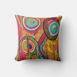 Coussin Relics 16 x 16 Poly Throw Pillow