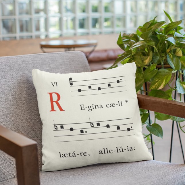Coussin Religieux Pâques Musique Médiévale Renaissance Cha (Créateur téléchargé)