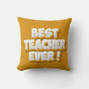 Coussin Remerciement aux enseignants
