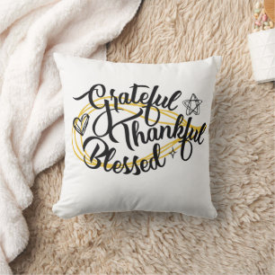 Coussin Remerciements Heureux Bienheureux Cadeaux De Thank