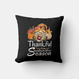 Coussin Remerciements pour la saison des épices Citrouille
