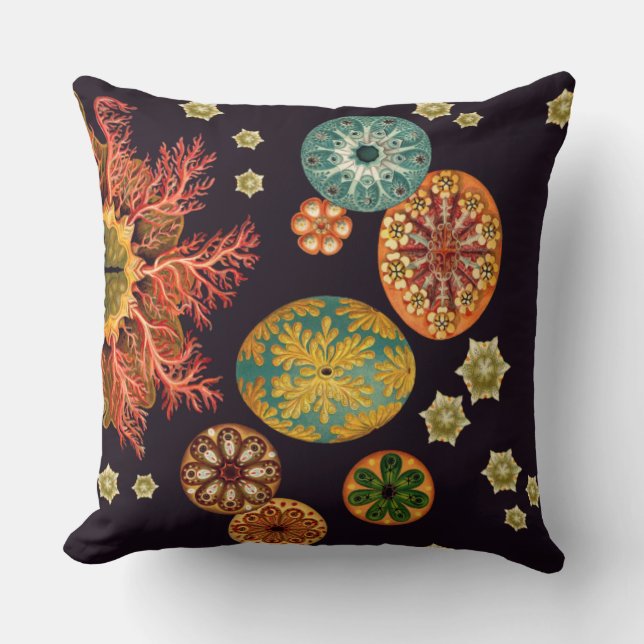 Coussin Remix d'écureuil marin (Recto)
