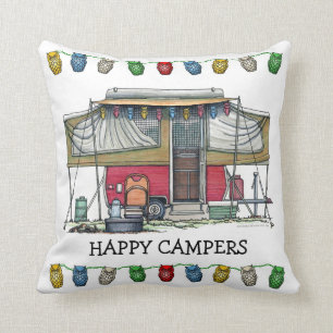 Coussin Remorque automatique vintage mignonne de voyage de