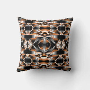 Coussin Remplissage de couleur dégradé orange Dessin mécan