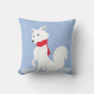 Coussin Renard arctique