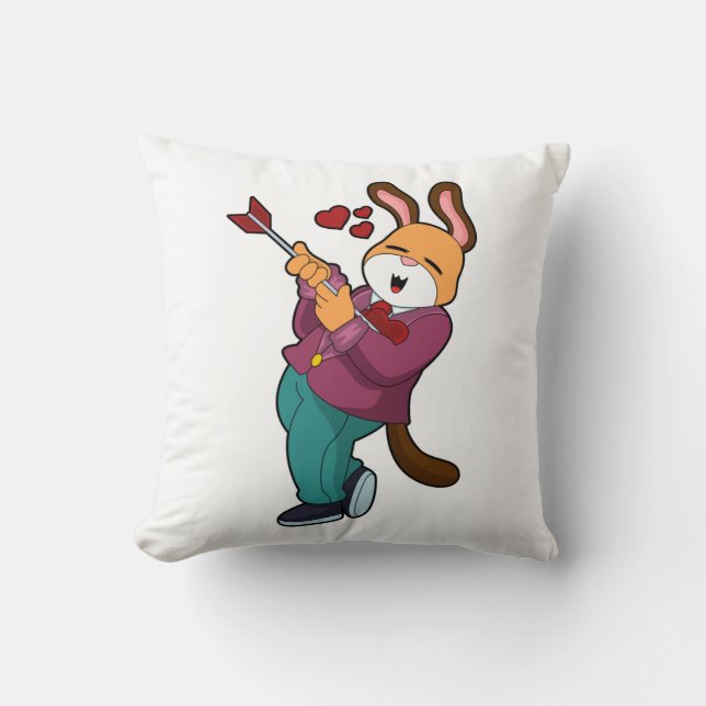Coussin Renard comme marié avec costume (Recto)