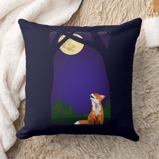 Coussin Renard de pleine lune (Couverture)