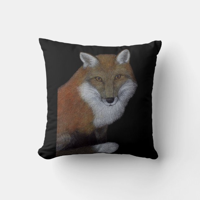 Coussin Renard rouge (Recto)