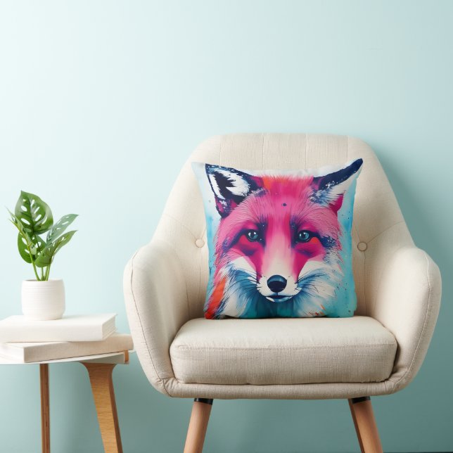 Coussin Renard rouge (Chaise)