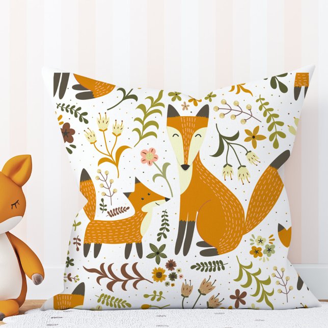 Coussin Renards des Bois (Créateur téléchargé)