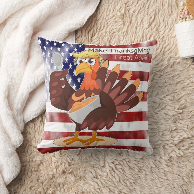 Coussin Rendre grand Thankesgiving (Couverture)