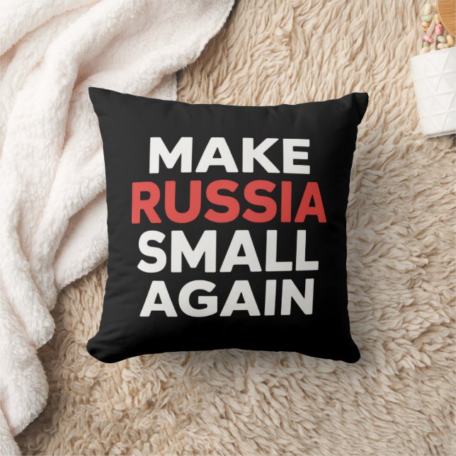 Coussin Rendre la Russie plus petite, la Russie plus petit (Couverture)