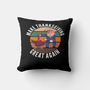 Coussin Rendre Thanksgiving grand encore Trumpkin - Drôle 