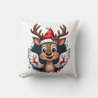 Coussin renne de Noël (1)