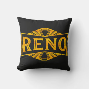 Coussin Reno Gold Rush élégant Art Déco