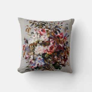 Coussin Renoir - Un Bouquet de Roses,