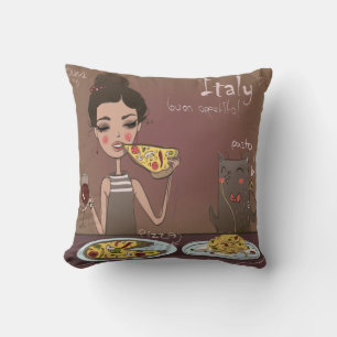 Coussin Repas européen
