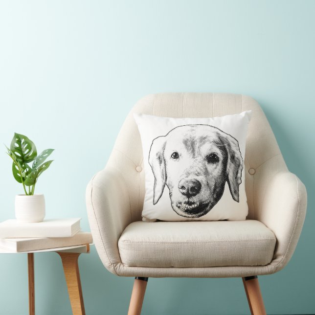 Coussin Repose de chiot capricieux (Chaise)