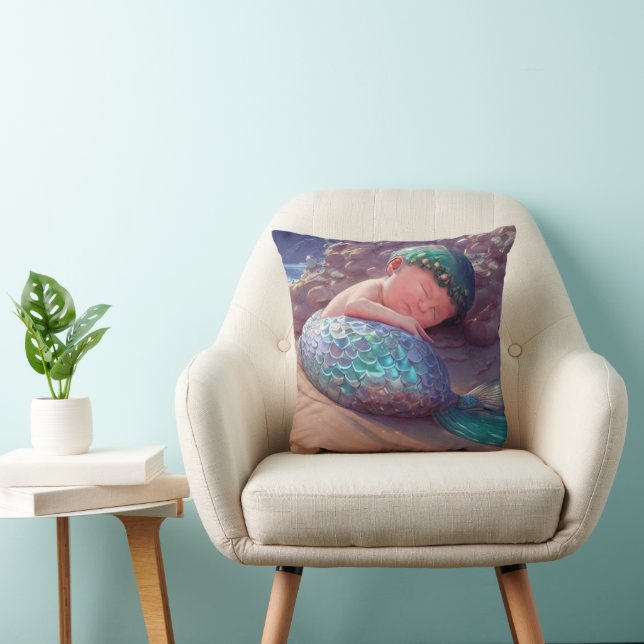 Coussin Repose de la sirène de bébé - (Chaise)