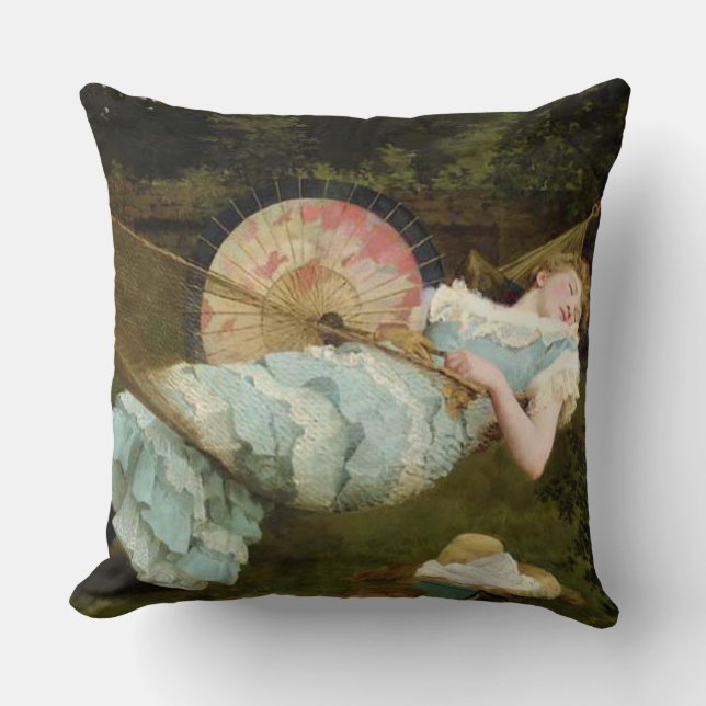 Coussin "Repose douce" (Recto)