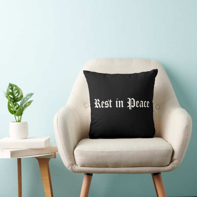 Coussin Repose en paix (Chaise)