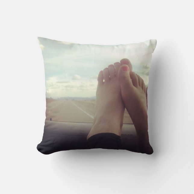 Coussin reposez vos pieds sur le tableau de bord (Recto)