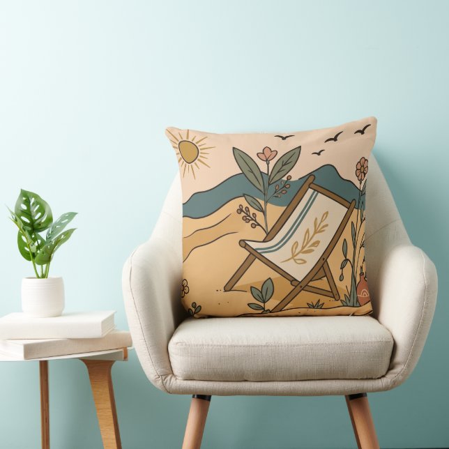 Coussin Reprenez Votre Temps (Chaise)