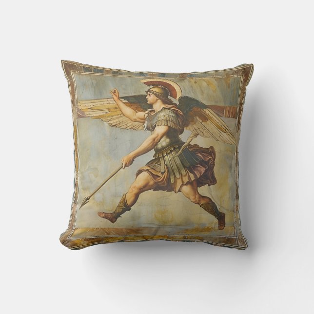 Coussin Représentation de Hermes (Recto)