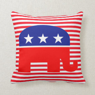 coussin républicain d'éléphant
