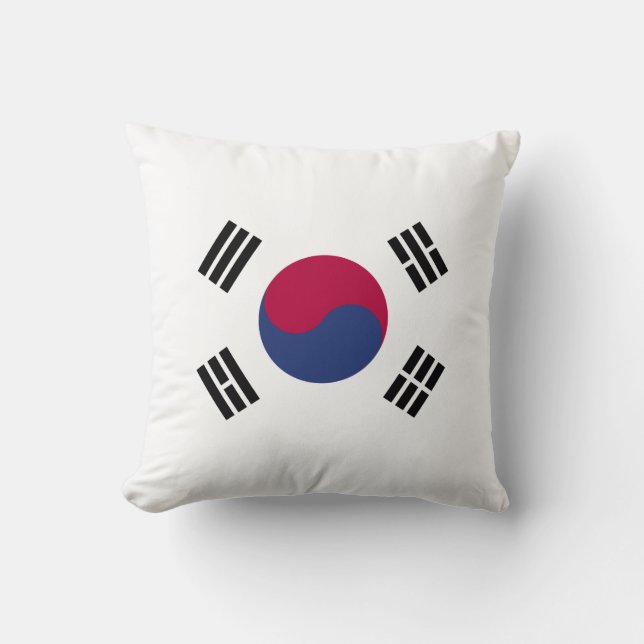 Coussin République de Corée (Recto)