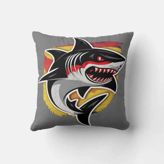 Coussin Requin allemand (Verso)