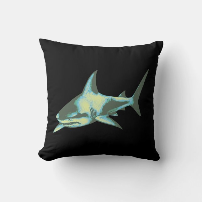 Coussin requin cool (Recto)