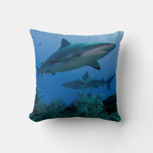 Coussin Requin des récifs des Caraïbes Jardines de la Rein