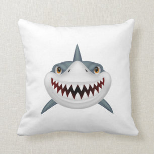 Coussin Requin effrayant