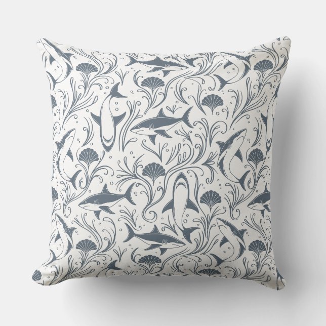 Coussin Requin Nouveau  (Recto)