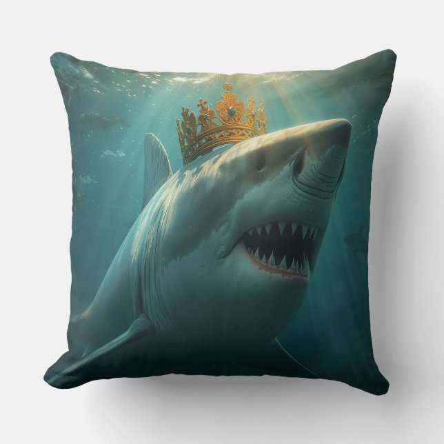 Coussin Requin-roi (Recto)