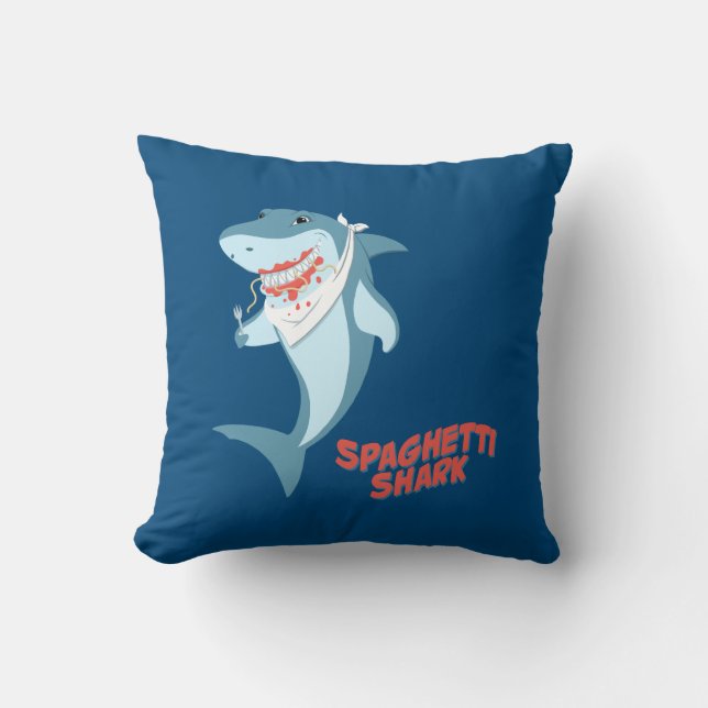 Coussin Requin spaghetti (Recto)