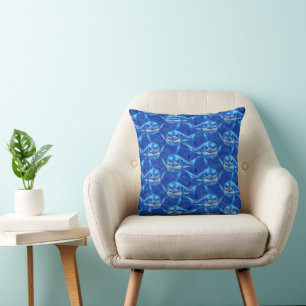 Coussin Requins affamés 