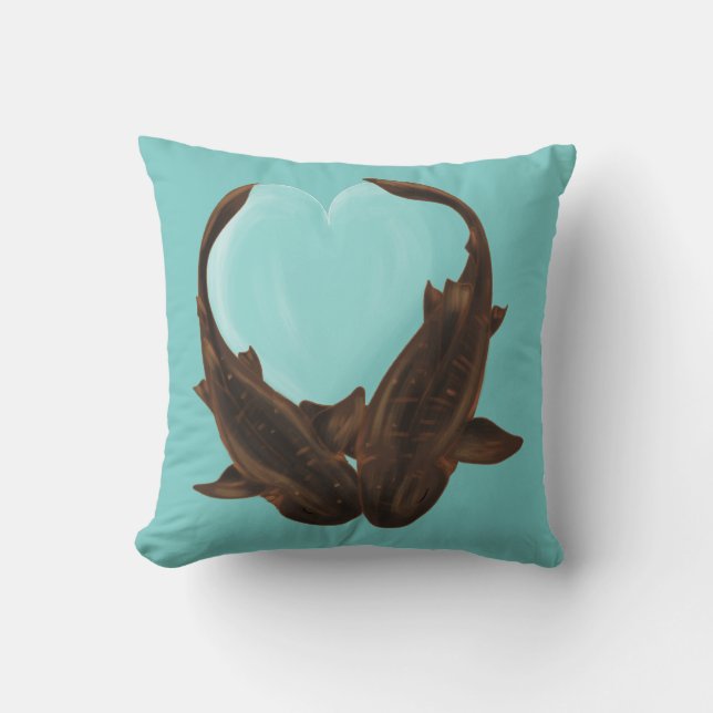 Coussin Requins nourrices câlins (Recto)