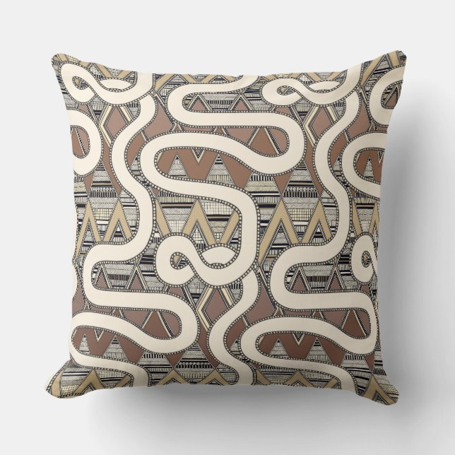 Coussin RESA mocha (Recto)