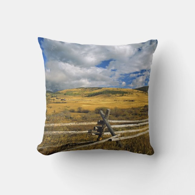 Coussin Réserve naturelle de Mount Haggin NWR près d'Anaco (Recto)