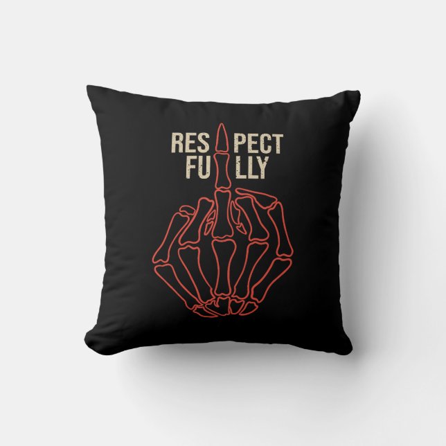 Coussin Respectfully (Recto)