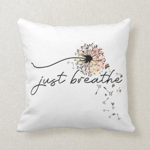 Coussin Respirer le papillon Dandelion Inspiration Yoga