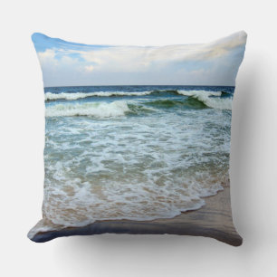 Coussin Ressacs bleus lumineux
